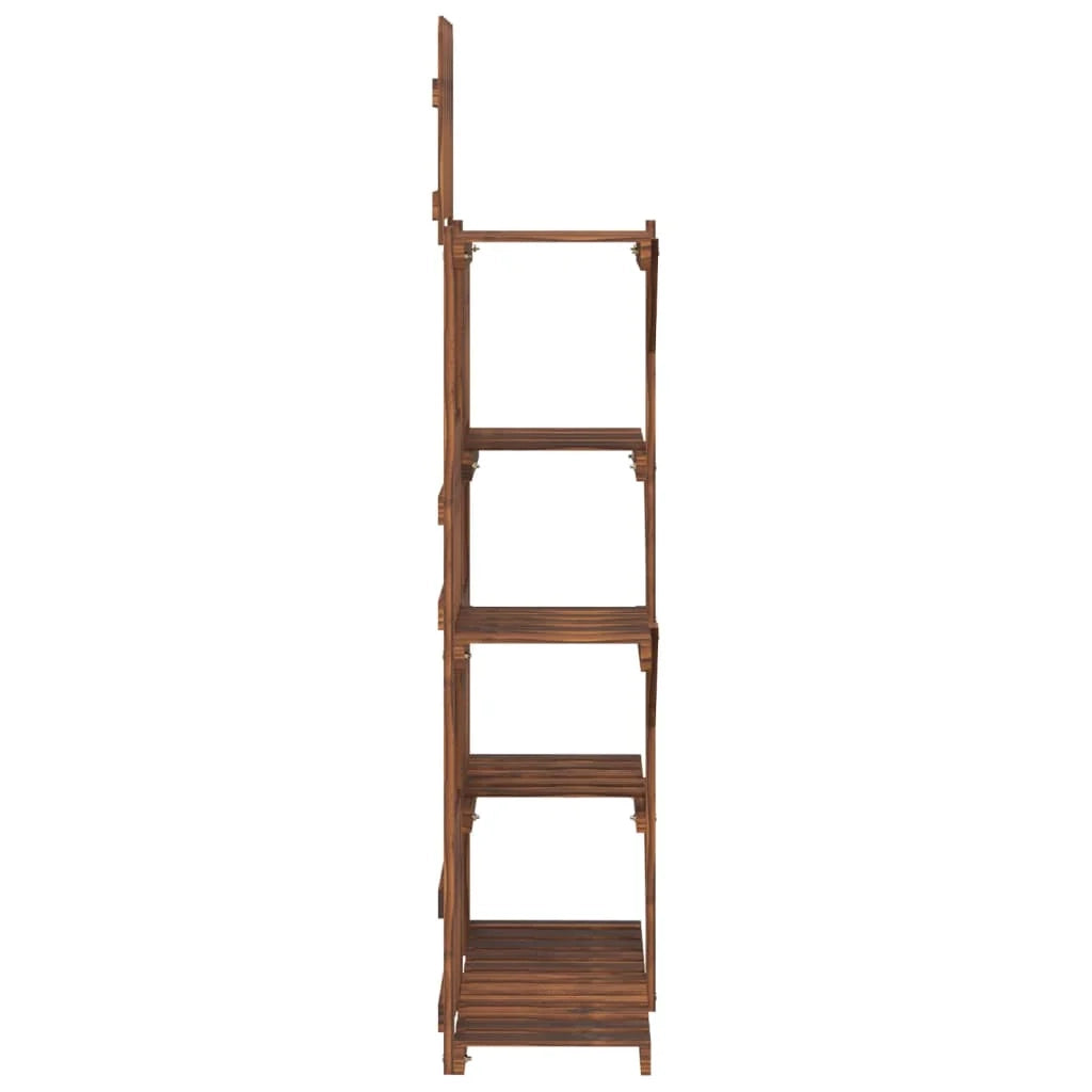 Portafiori/portapiante 60 x 25 x 130 cm legno massello di abete marrone 02_0045212