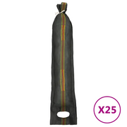 Sacchi di Sabbia 25 pz Verde Scuro 103x25 cm in HDPE CFW6144574