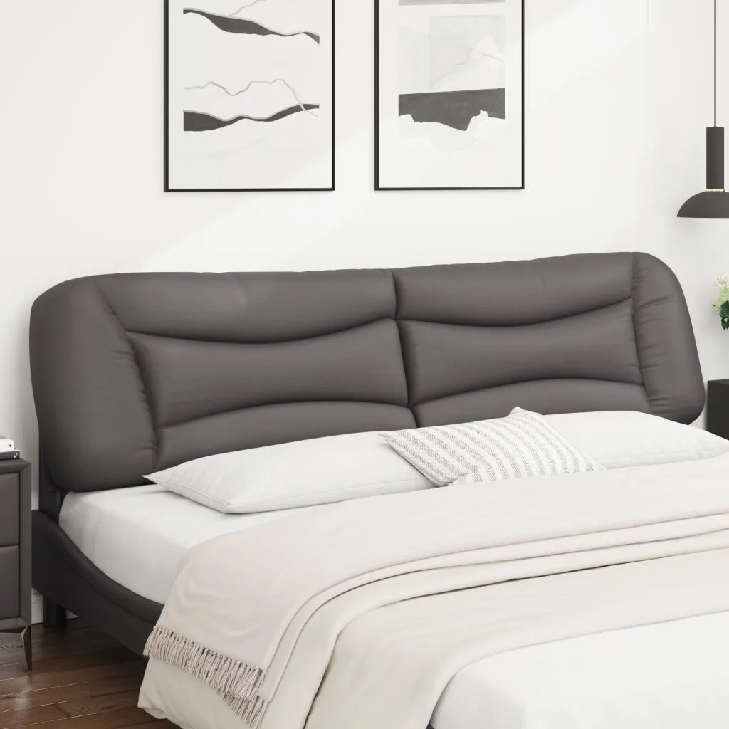 Cuscino Testiera Hvar Grigio 200 cm in Similpelle CFW4856128
