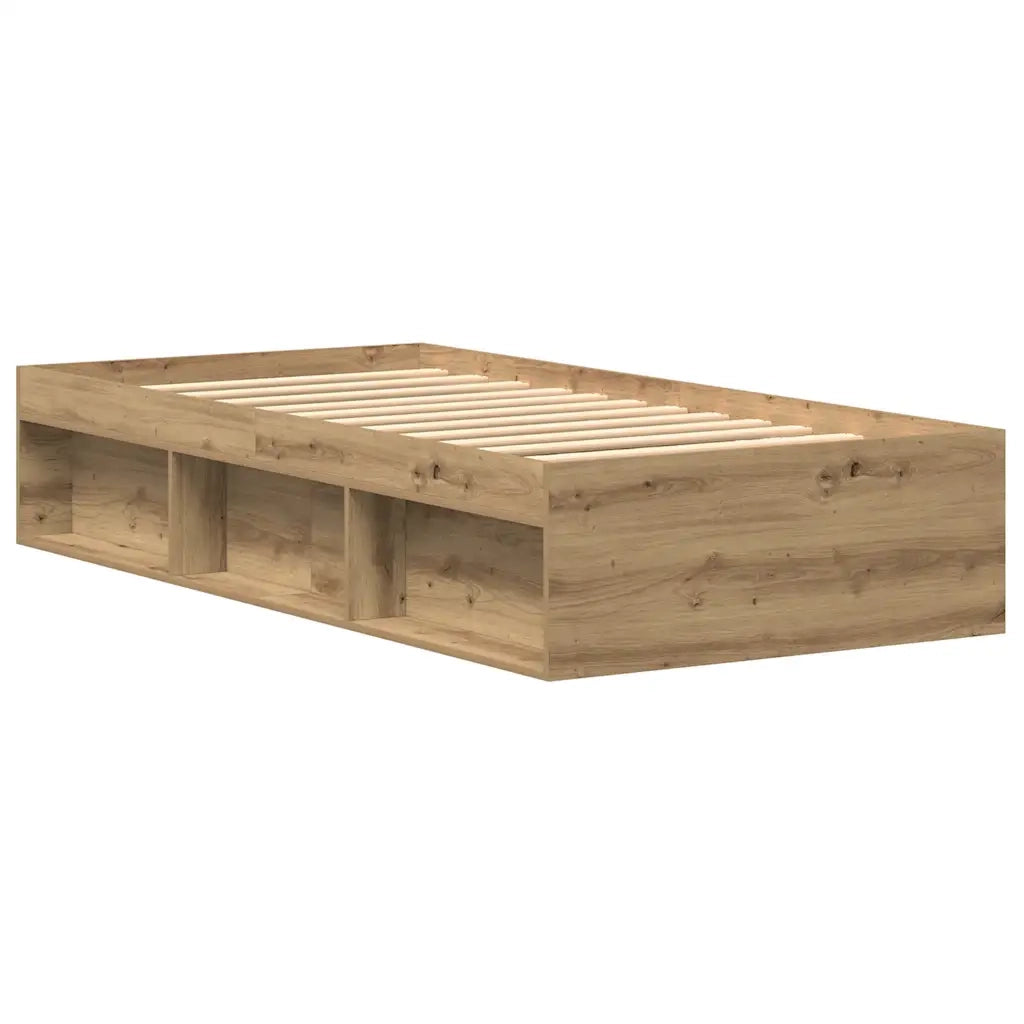 Giroletto senza Materasso Rovere Artigianale 75x190 cm 3329310