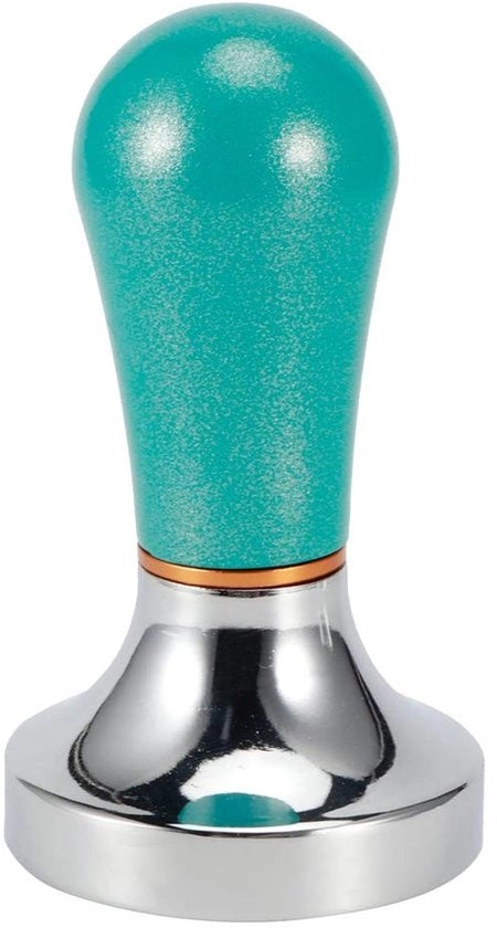 Pestatrice per Caffè in Alluminio 57 mm - Manuale - Accessorio per Caffè - Distribuzione Professionale del Caffè - Peso Leggero 278g