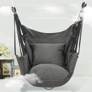 Sedia da Sospensione – Ombrellone da Viaggio in Canapa per Giardino, Camera e Dormitorio, Sedia da Pendolo Indoor/Outdoor, Culla di Lusso per Adulti