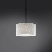 Lampadario Moderno Pois Polilux ® Bianco Materie Plastiche 3 Luci E27