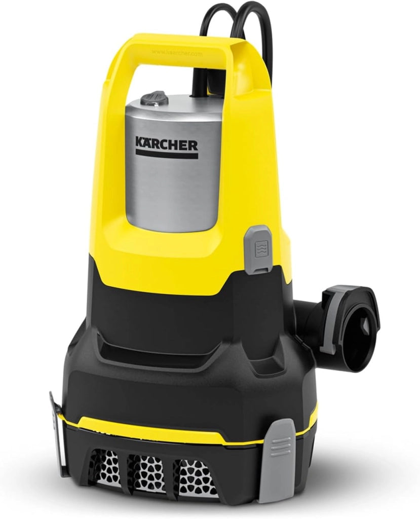 Kärcher Elettropompa a Immersione SP 16.000 Dirt, Portata 16.000 l/h, Profondità di Immersione max. 7 m, Filtra Particelle di Dimensioni Fino a 20 mm, Altezza Acqua Residua 25 mm, Pressione 0,8 bar