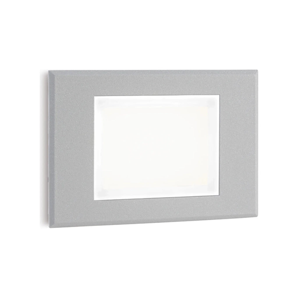 Segnapasso In Alluminio Marrone Led 3 W 300 Lm 3000K Spina