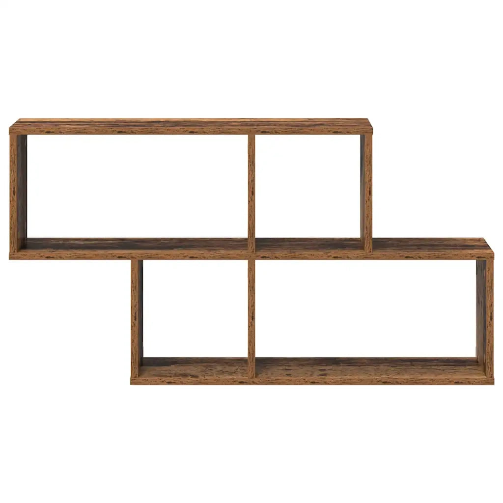 Scaffale da parete | Ripiano a parete | Mensola a parete con lo scaffale Marrone Legno multistrato