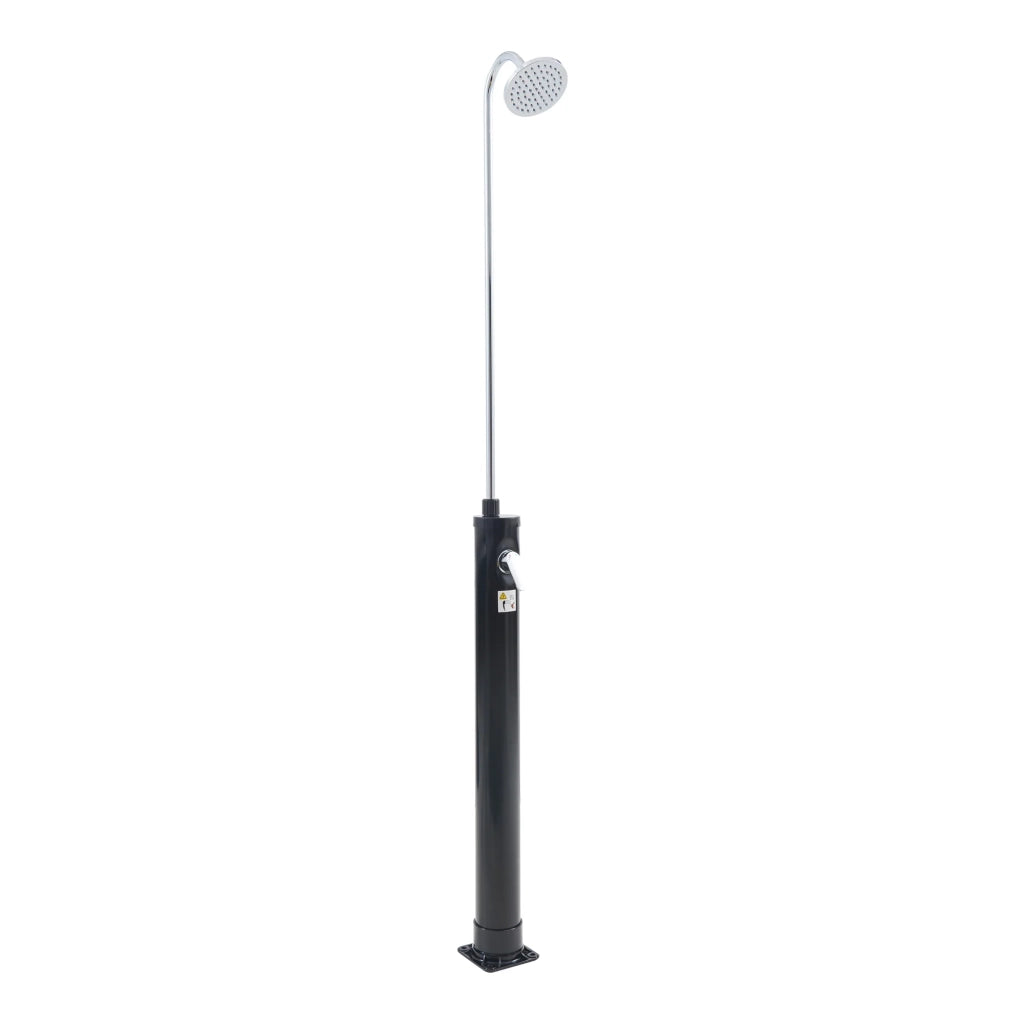 Doccia solare da giardino nera da 215 cm e 9 litri 03_0009352