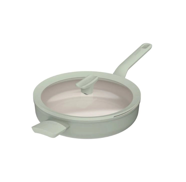 Tegame con coperchio antiaderente balance sage verde salvia 26cm