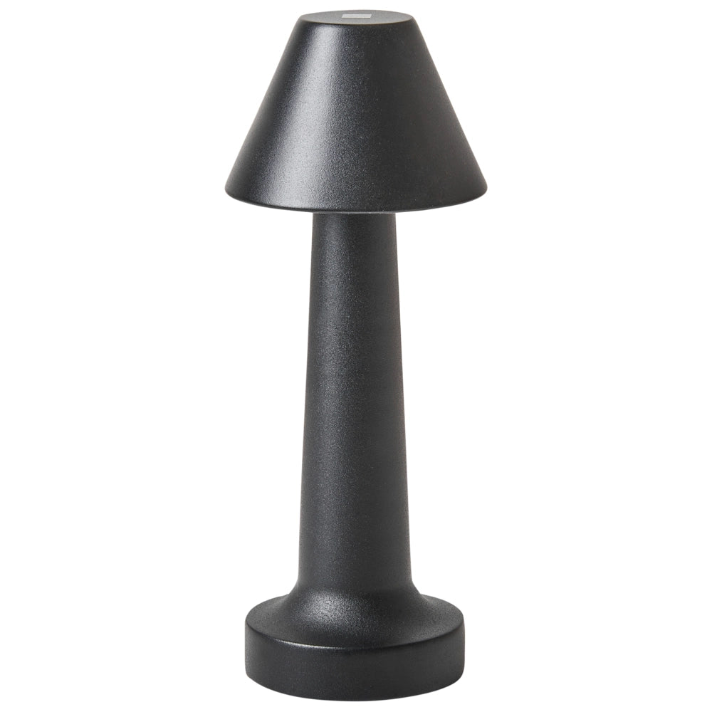 Set di 2 lampade da tavolo in ferro nero camera da letto soggiorno