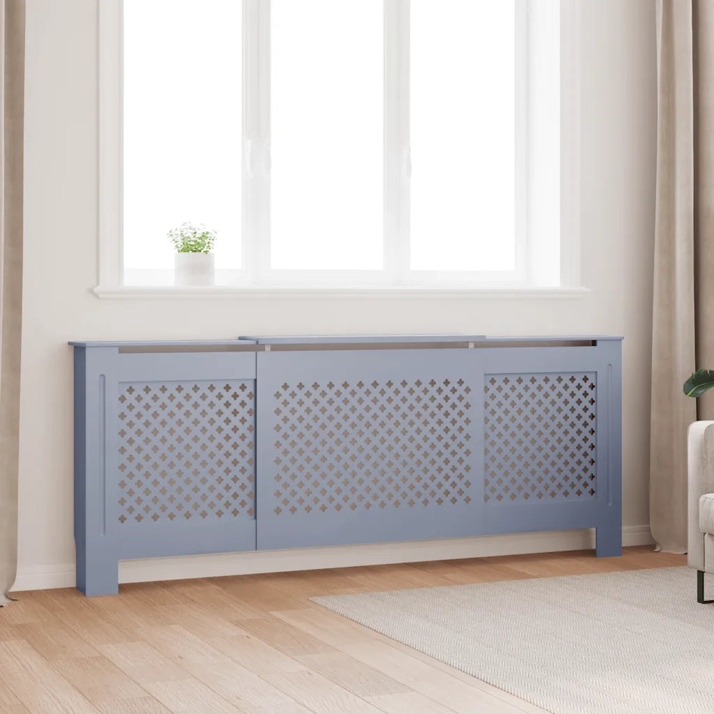 Copertura per Radiatore Grigia in MDF 205 cm CFW3939996