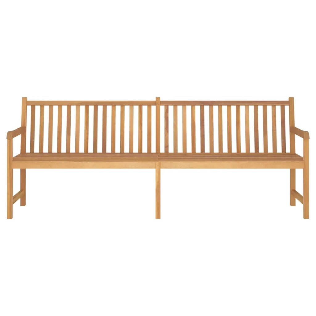 Panca da Giardino 228 cm in Legno Massello di Teak 316624