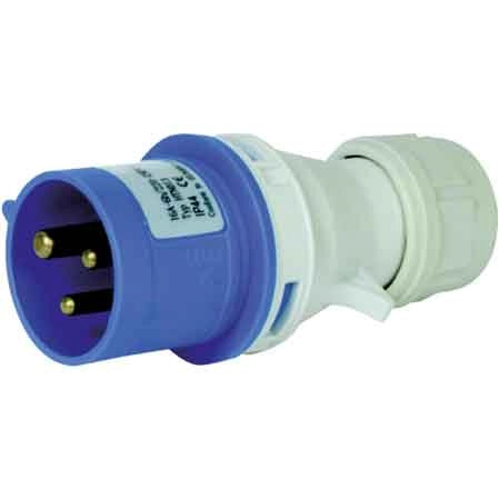 SPINA MOBILE INDUSTRIALE IP44 220 V 16A 2P+T 200 - 250V - MADE IN ITALY