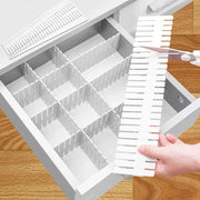 Organizzatore per cassetti 16 pezzi - Flessibile - Divisore cassetti - Organizzatore cucina - Organizzatore ufficio - Materiale di alta qualità