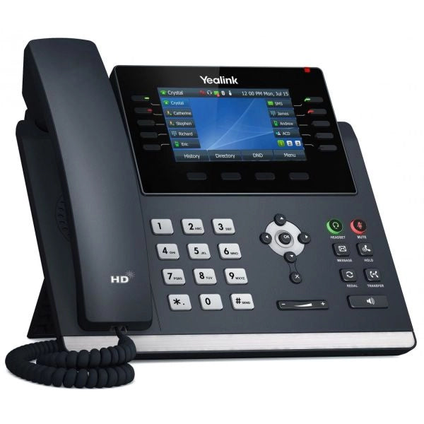 Yealink sip-t46u telefono ip grigio lcd wi-fi