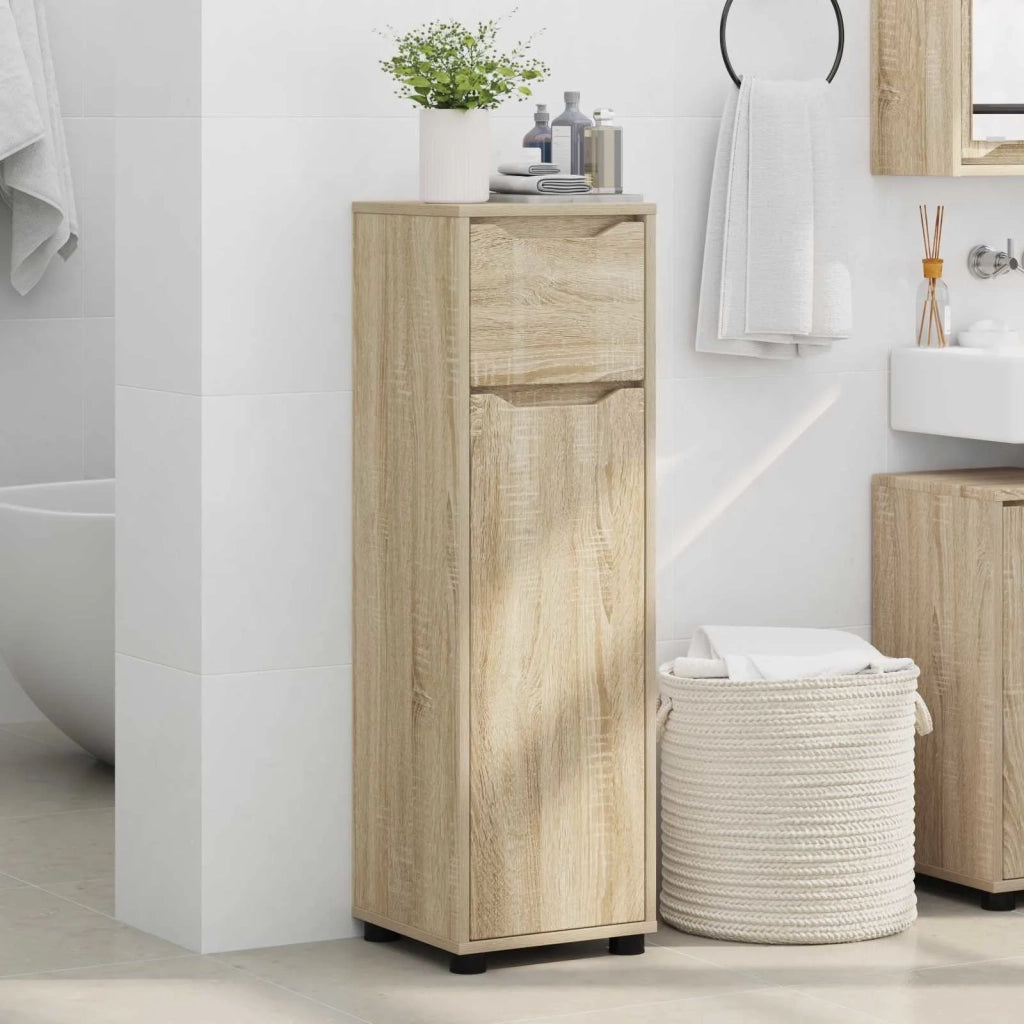 Mobile da Bagno con cassetto Rovere Sonoma 30,5 x 30 x 101 cm 888739