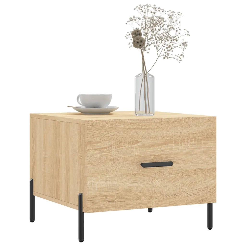 Tavolino da salotto | Tavolino da caff¨¨ | Tavolino da Soggiorno Rovere Sonoma 50x50x40 cm Legno Multistrato