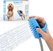 Piastra per il bagno dei cani multifunzione per lavaggio, spazzolatura, massaggio e cura | 8 piedi di tubo | Blu