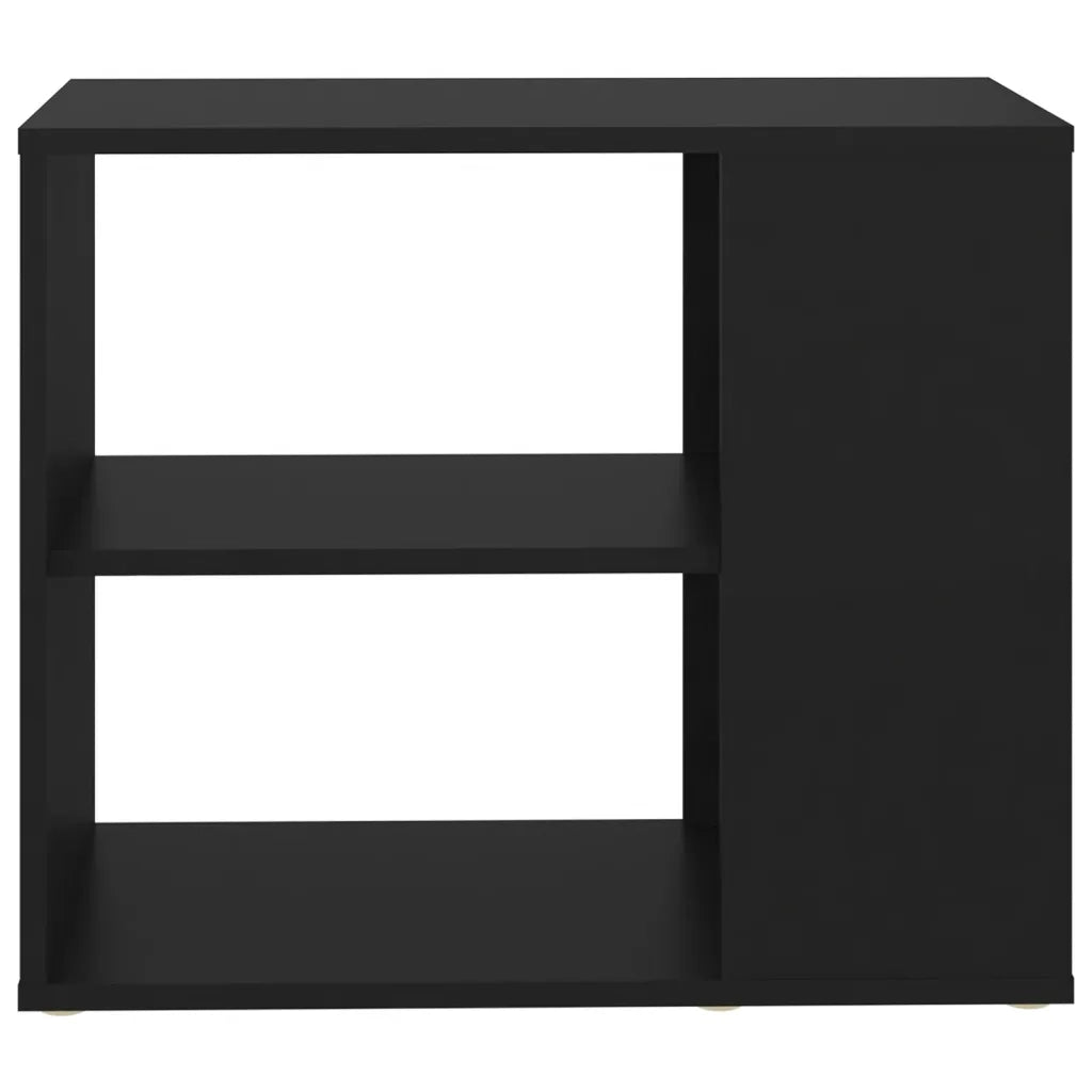 Credenza Nera 60x30x50 cm in Truciolato