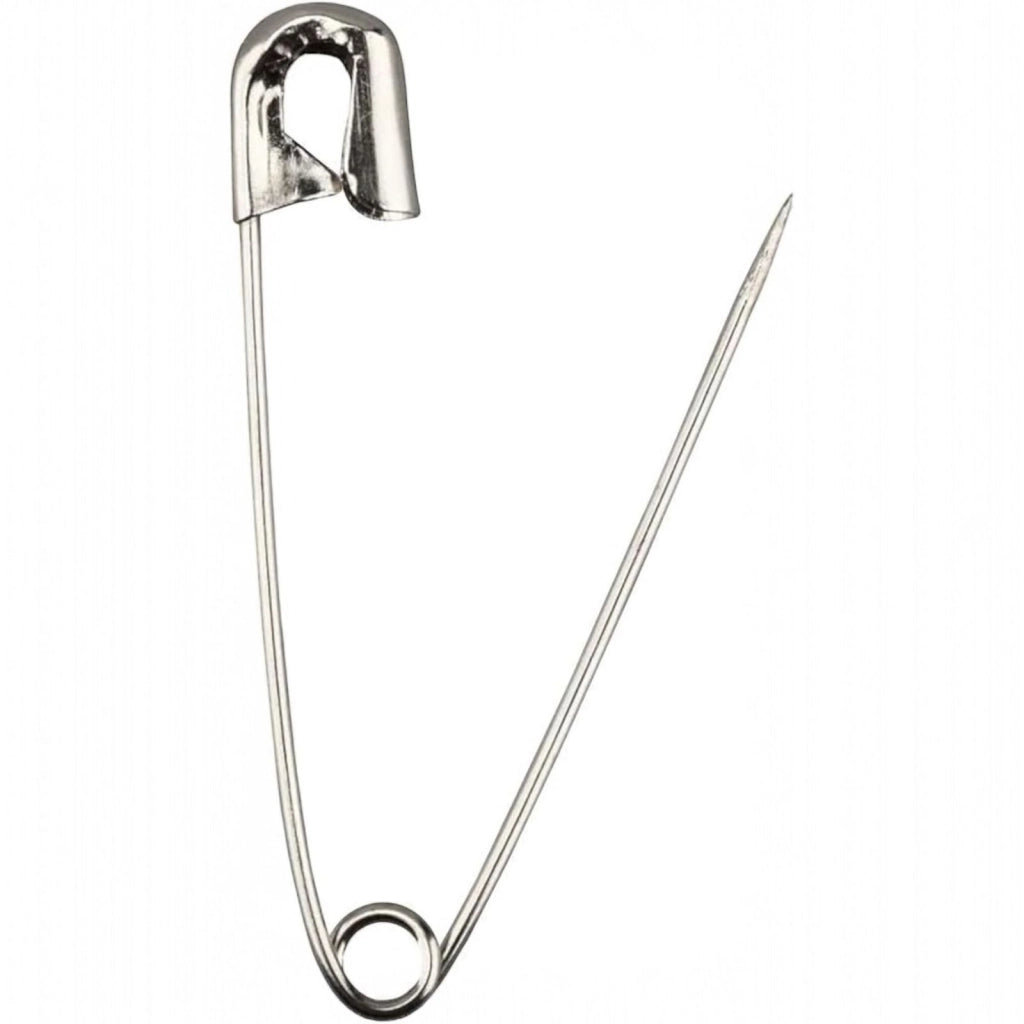 Spille da balia in acciaio inox 18 pezzi 28mm 30mm 45mm per cucito abbigliamento