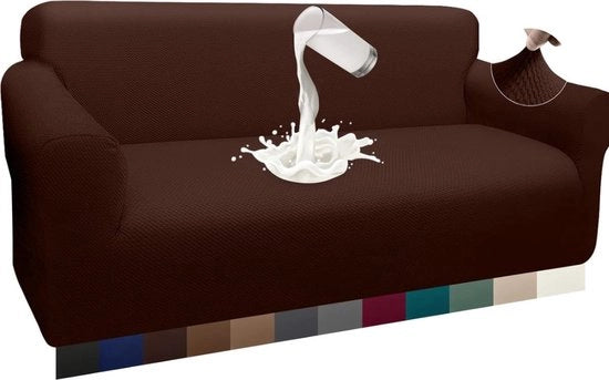 Cuscini antiacqua e in stile lusso per divano a tre posti con disegno Jacquard