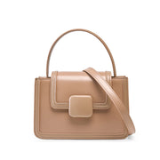 Borse da donna alla moda in vera pelle, portafoglio, borsa a tracolla, borsa con manico superiore, borsetta marrone