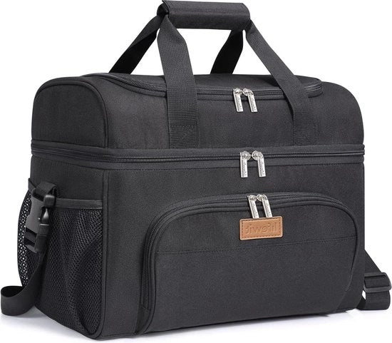 Coffre Isothermico Grande - 27/32/48 Bottiglie - Leggero Portatile - Picknick Spiaggia Lavoro Viaggio Scatola Freddo
