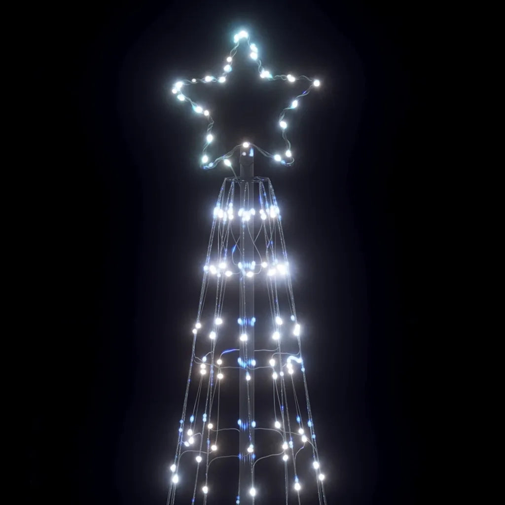 Albero di Natale a LED 550 LED Bianco Freddo 300 cm 4016453