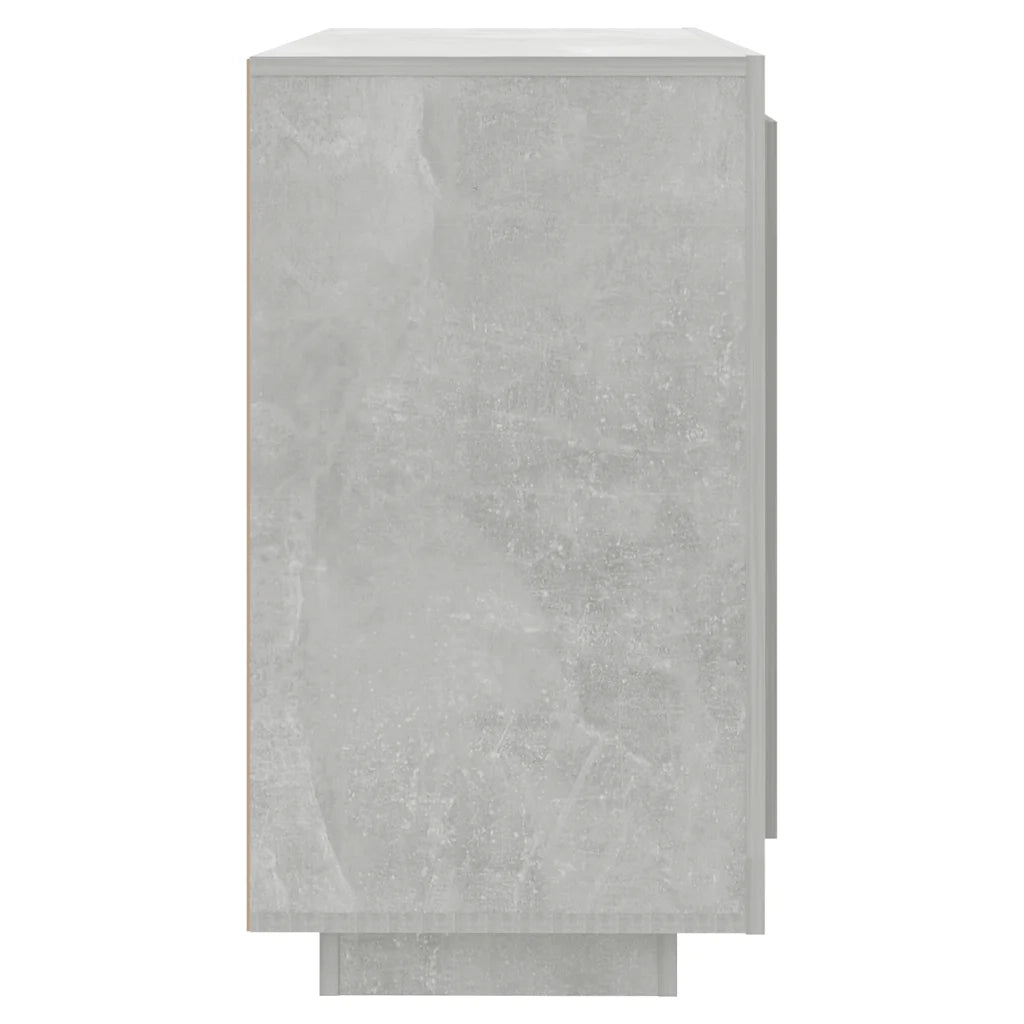 Credenza Grigio Cemento 80x40x75 cm in Legno Compensato cod mxl 23623