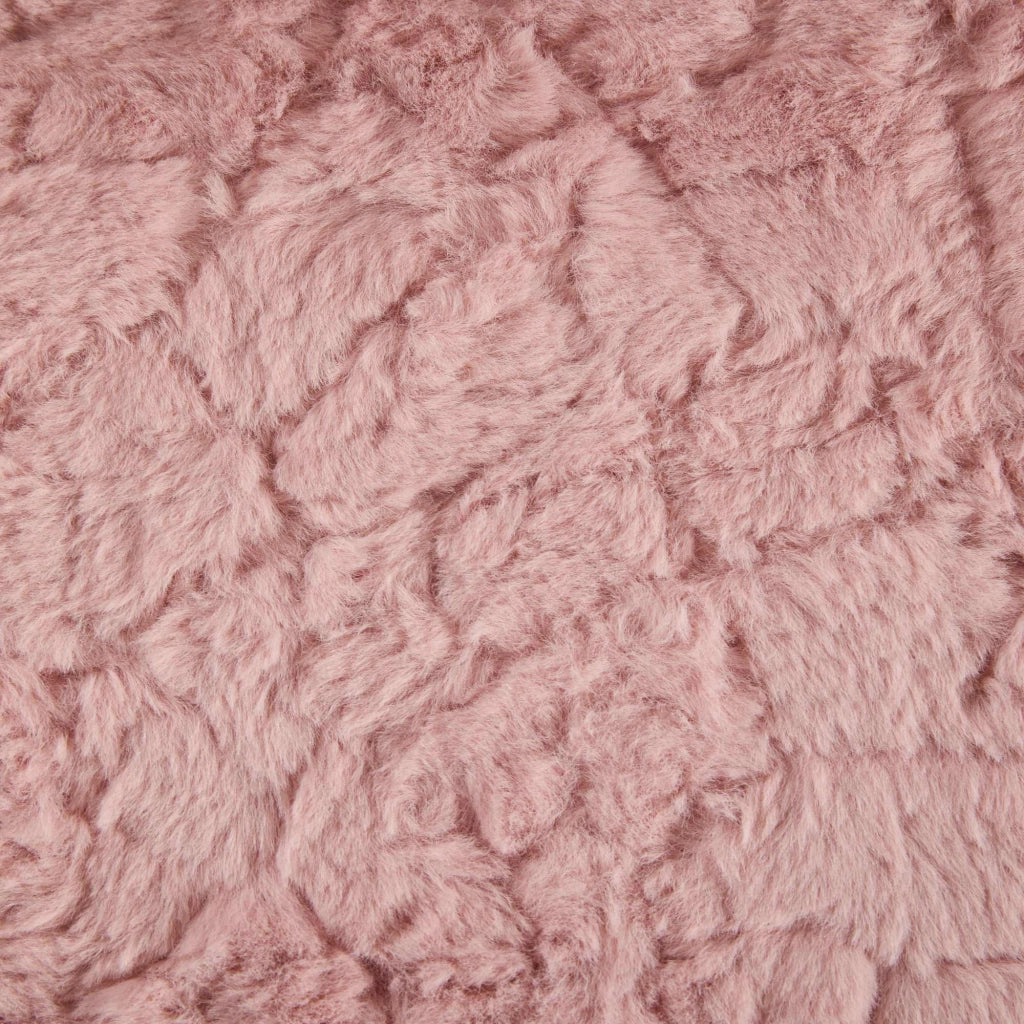 Sedia da Ufficio Imbottita Girevole con Ruote ¨C MINIMAL ¨C Rosa, Velluto, Altezza Regolabile