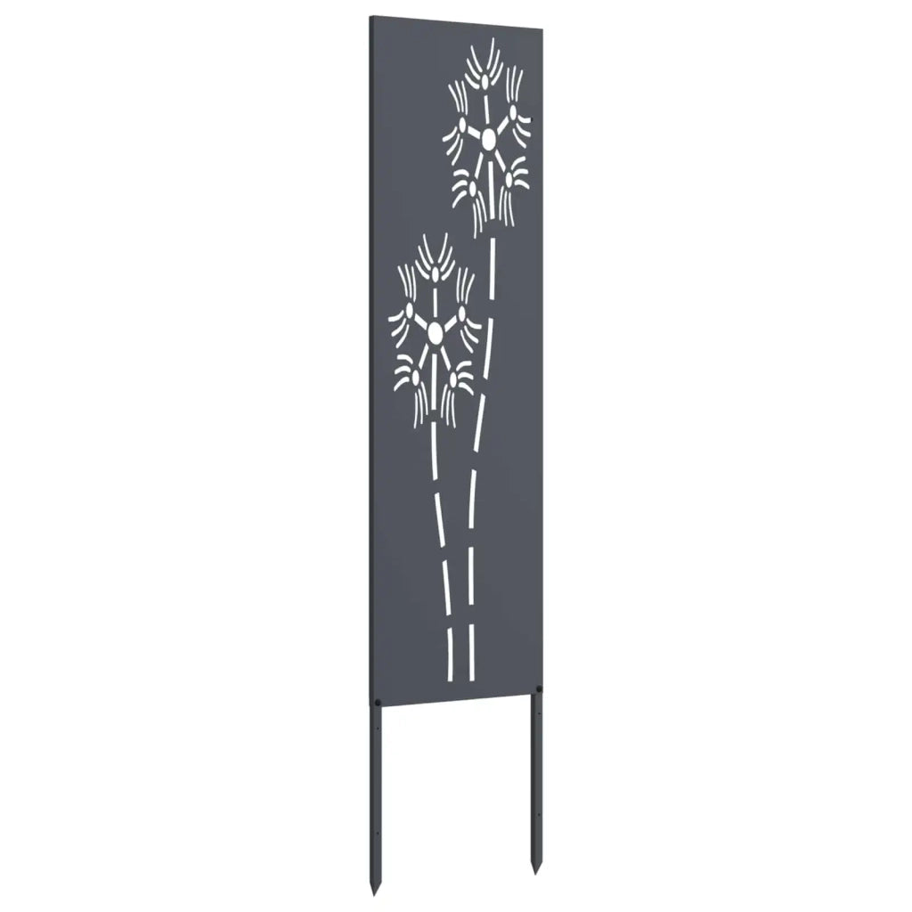 Schermo per privacy in giardino Traforo Antracite 32 x 140 cm
