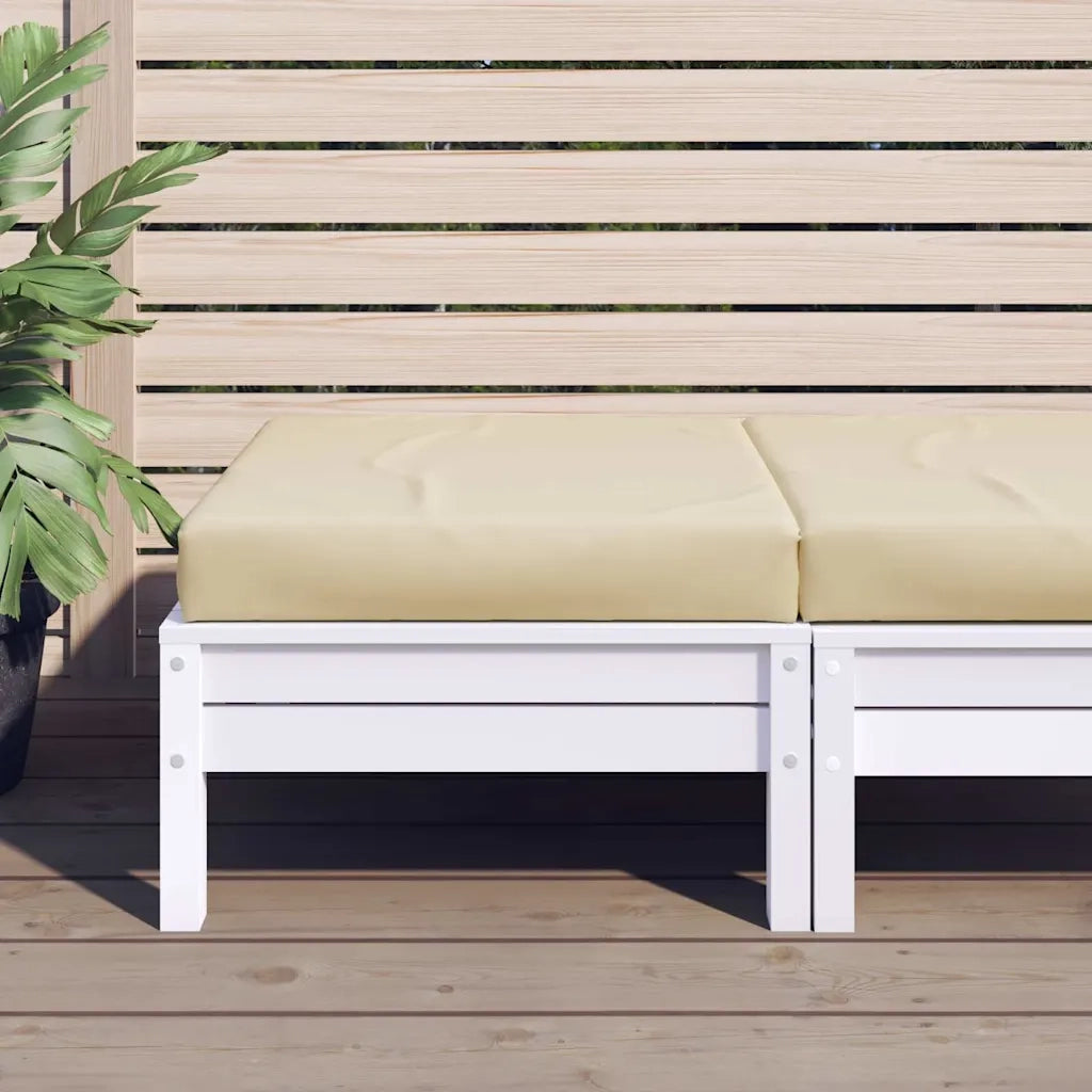 Cuscino per pallet | Cuscini per sedie Beige 60x60x8 cm in Tessuto Oxford