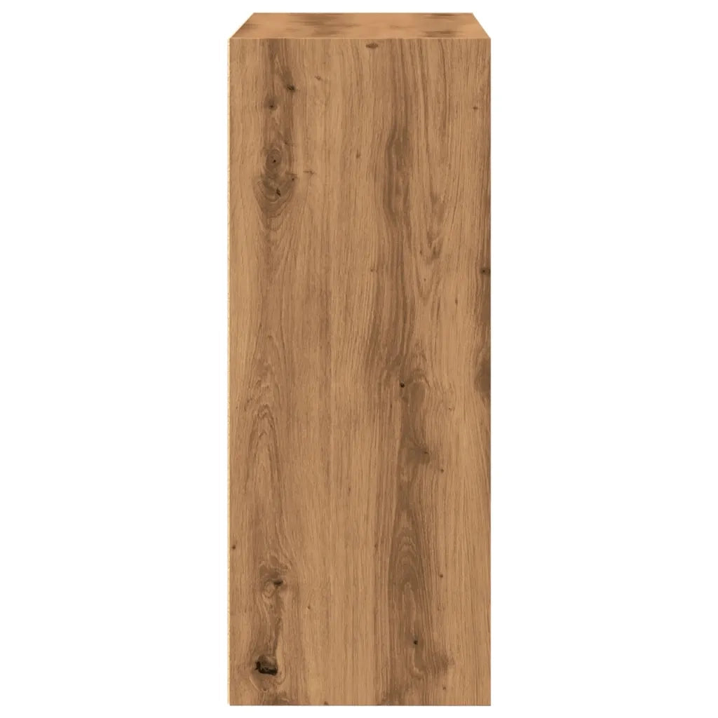 vidaXL Libreria Rovere Artigianale 80x30x77 cm in Legno Multistrato
