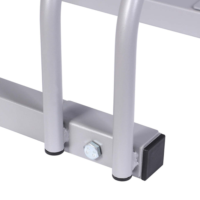 Rastrelliera per 3 biciclette 70x33x27 cm acciaio zincato Porta bici