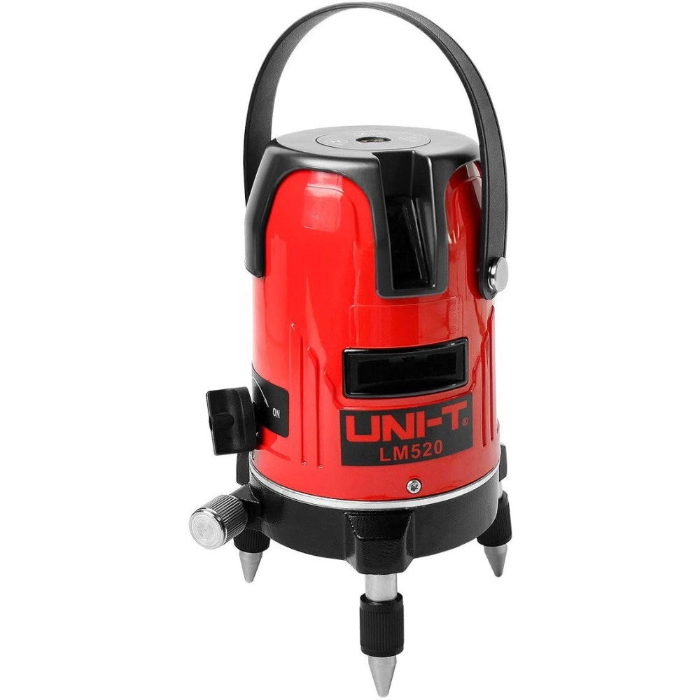 Trade Shop - Livella Laser Tracciatore Autolivellante 360º Rotazione Bolla Digitale 2 Linee -
