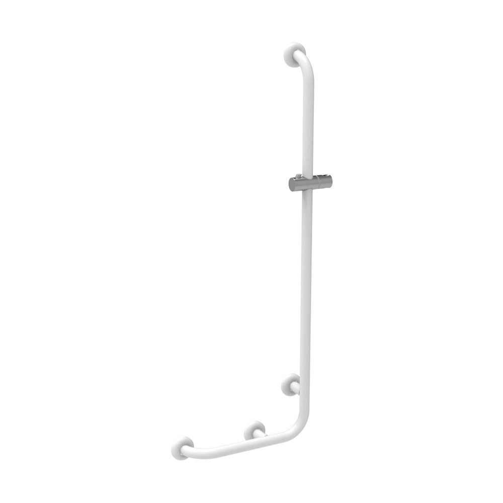 Maniglia inox con porta doccino