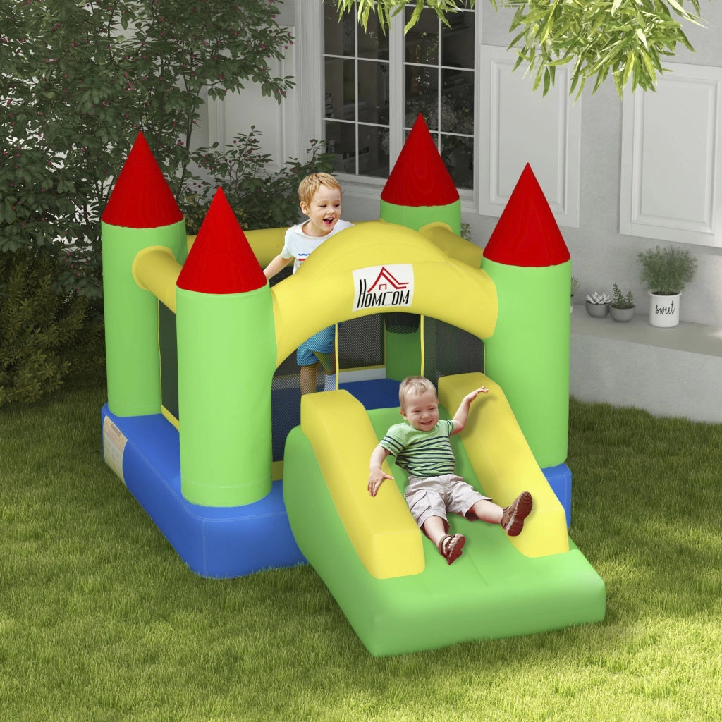 Casetta Gioco con Rutsche e Rete Sicurezza ¨C zephmum ¨C Verde 300x180x160cm