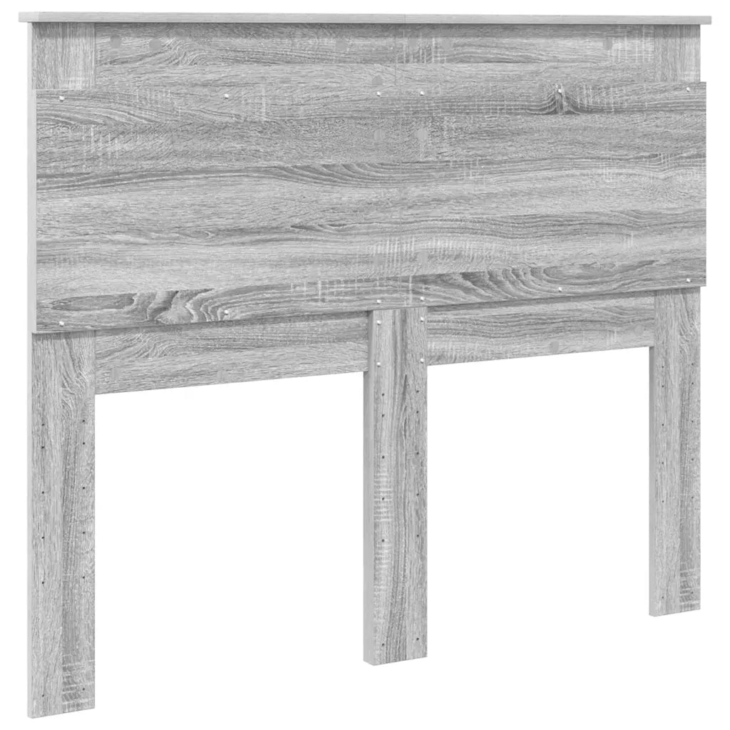 Testiera-Testata-Testiera Decorativa Grigio Sonoma 120 cm Legno multistrato 937111