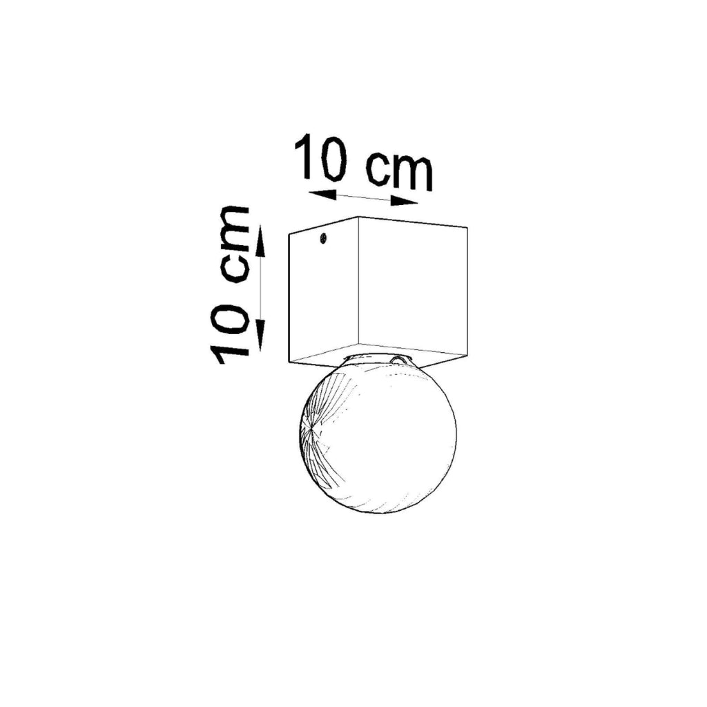 Faretto soffitto Pure Lume DORMA legno chiaro E27 1 luce