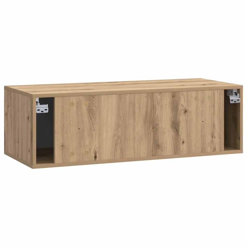 Mobile Porta TV da Muro 98 x 41 x 30 cm Rovere Artigianale