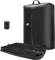 Borsa da Viaggio a Velo - Borsa per Abbigliamento - Risparmio di Spazio - Chiusura a Riccio Idrorepellente - 33 Litri - Nero