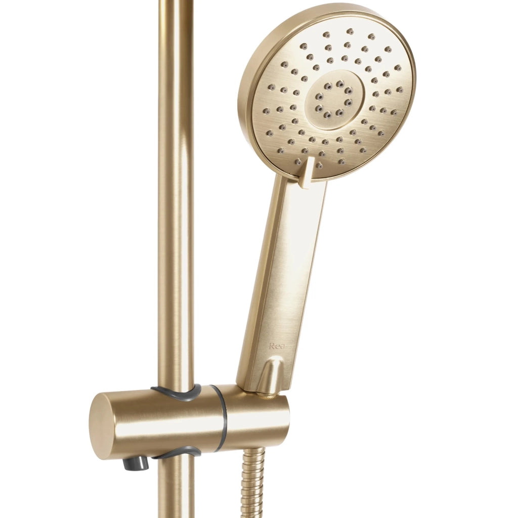 Set Doccia Da Incasso Rea Bliss Brush Gold