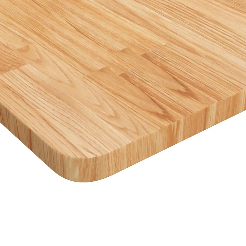 Piano Bagno Marrone Chiaro 60x40x2,5cm Legno Massello Trattato CFW3063339