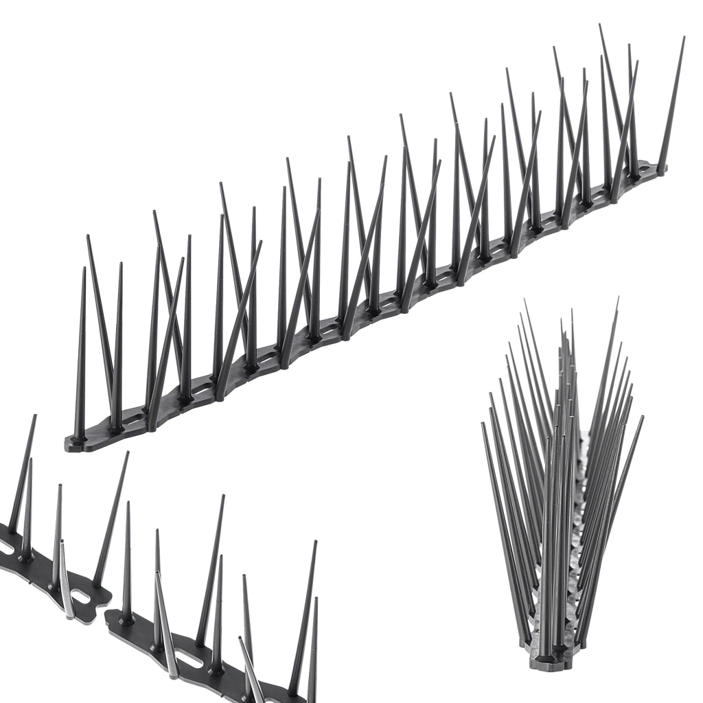 Punte dissuasive per uccelli KADAX in plastica, alte 48,5 cm, sicure.
