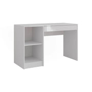 Vicco Tavolo da toeletta Bianco/bianco lucido 119.8 cm