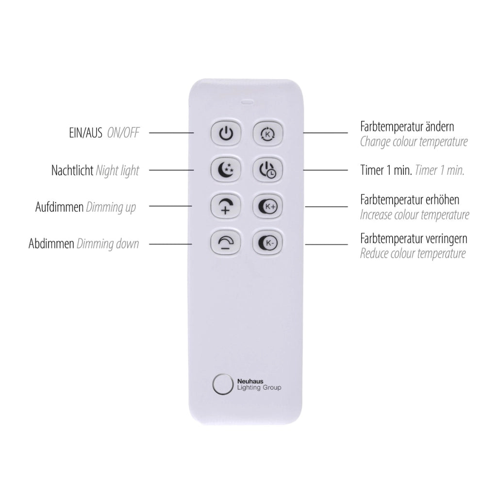 Lampada sospensione LED Tessara Paul Neuhaus oro 97W