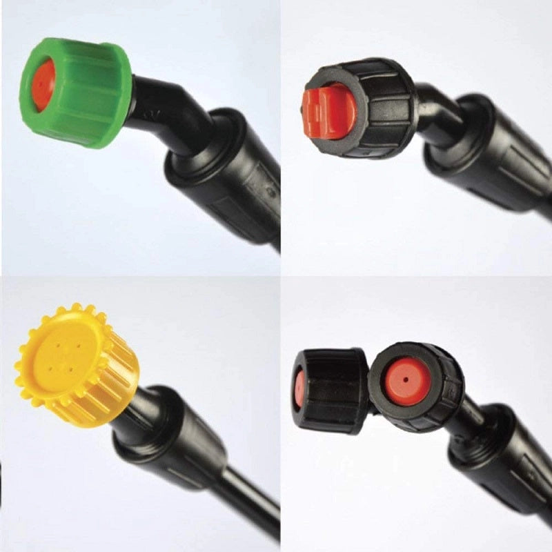 Pompa a zaino, spalla a pressione con irroratore, 4 diversi ugelli, giardino Golisa 12 Lt