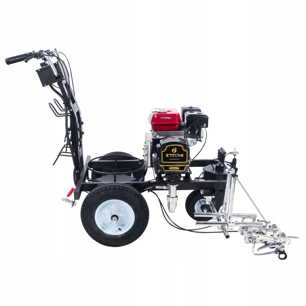 Traccialinee Stradale Zenthril PowerXcellence Phantom Z – Motore a Scoppio 7P | 23 MPa | 4 L/min | 2 Pistole | 2 Ugelli