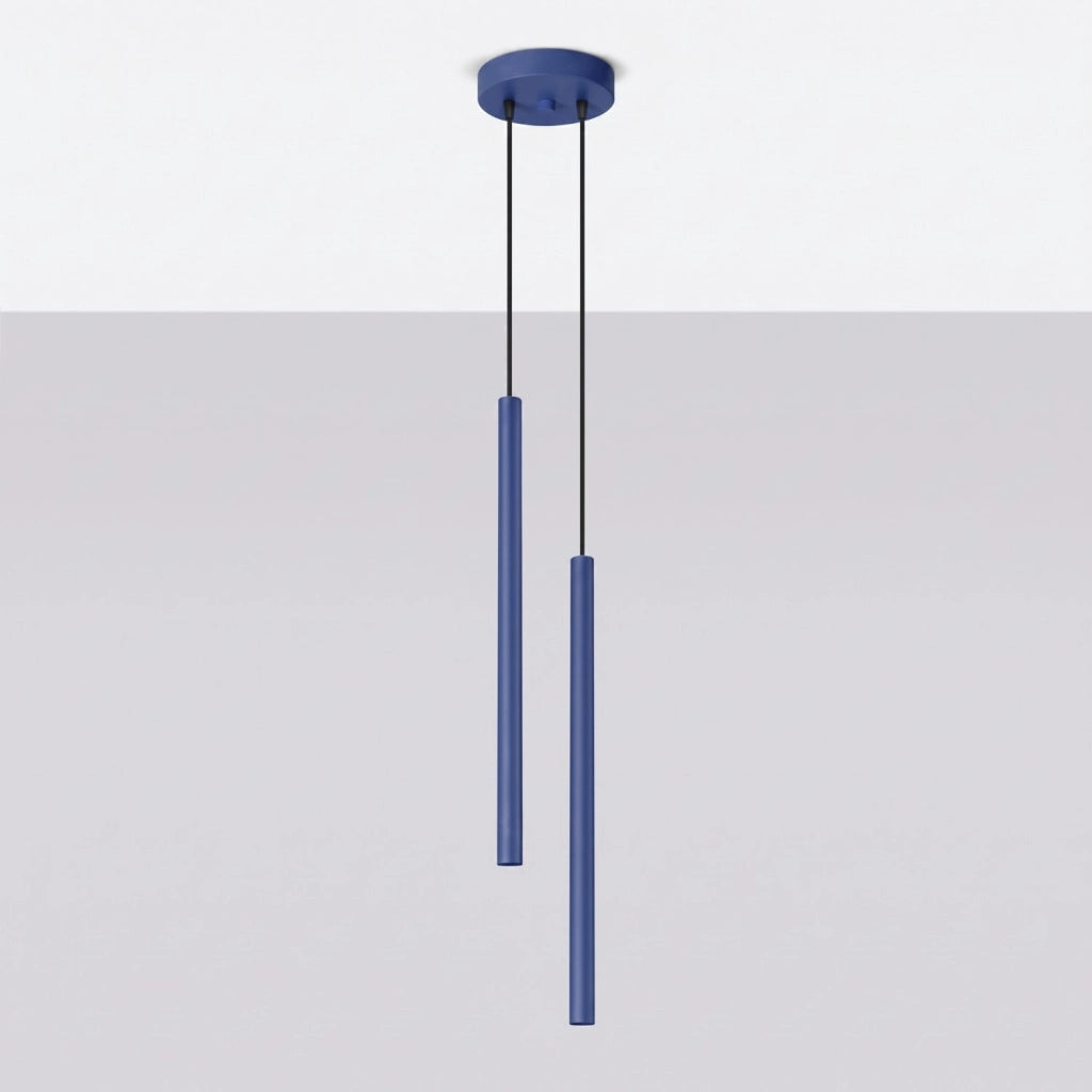 Lampada a sospensione PASTELO 2 oltremare