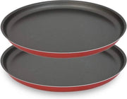 Piastra per Pizza - Laminato in Alluminio - Diametro 30 cm - Set da 2 - Realizzato in Italia