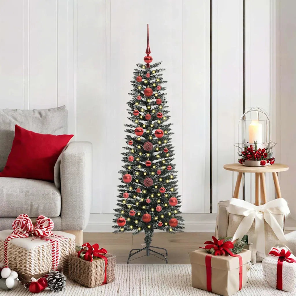 Albero di Natale artificiale con 150 LED Verde 120 cm 3395916